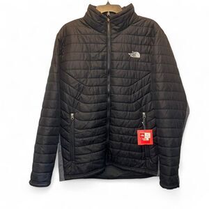 The North Face Men’s Black and Gray Glen Echo insulated packable puffer coat XL